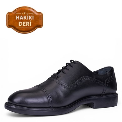 MOSCHE_M_AYAKKABI_DERİ 67CRK01 SİYAH