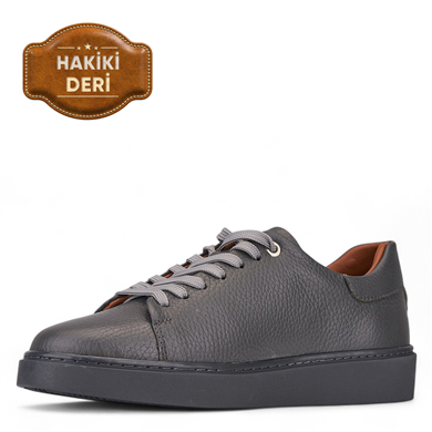 MOSCHE_M_AYAKKABI_DERİ 6A-0710 GRİ