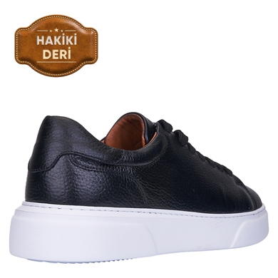 MOSCHE_M_AYAKKABI_DERİ LF141 SİYAH_BEYAZ