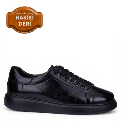 MOSCHE_M_AYAKKABI_DERİ_641 SİYAH_KIRIK_RUGAN