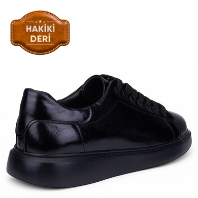 MOSCHE_M_AYAKKABI_DERİ_641 SİYAH_KIRIK_RUGAN