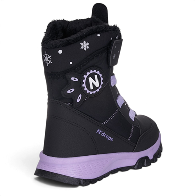 NDROPS_F_BOT_014 SİYAH_LİLA