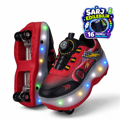 PANTER_KİDS_F_SPOR_PATEN 001 SİYAH_KIRMIZI (3)