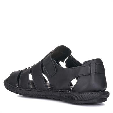 PANTER(CENGİZ)_M_SANDALET_108 SANDALET_SİYAH