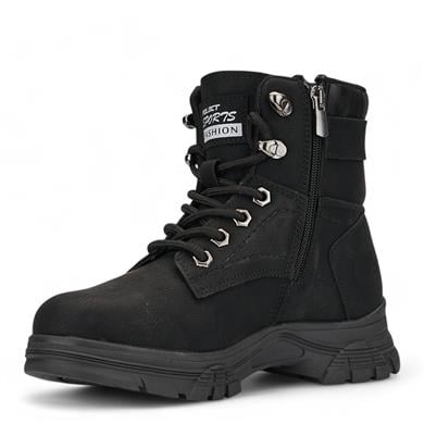 POLACT_Z_BOT_24035 SİYAH_NUBUK