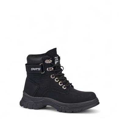 POLACT_F_BOT 24035 SİYAH_NUBUK