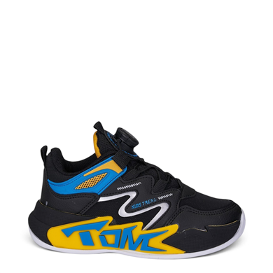 TOMWİNS_F_SPOR_CİLT T34 3_SİYAH_SAKS_SARI