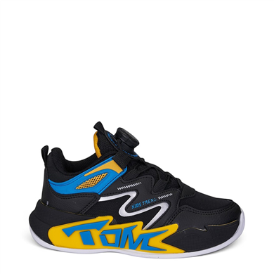 TOMWİNS_F_SPOR_CİLT T34 3_SİYAH_SAKS_SARI