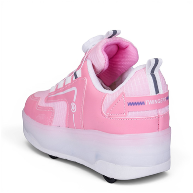 TWİNGERS_F_SPOR_PATEN 001 PEMBE_BEYAZ