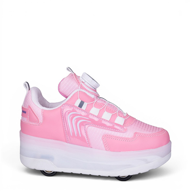 TWİNGERS_F_SPOR_PATEN 001 PEMBE_BEYAZ