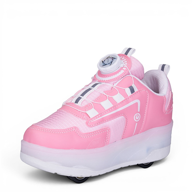 TWİNGERS_F_SPOR_PATEN 001 PEMBE_BEYAZ