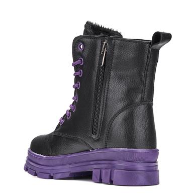 WALKİNG_F_BOT_020 SİYAH_MOR