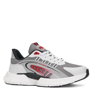 WİCKERS_M_SPOR_2755 GRİ_BEYAZ_KIRMIZI