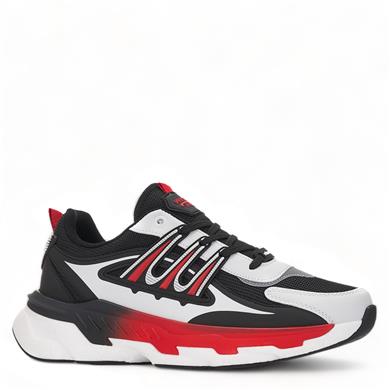 WİCKERS_M_SPOR_ANRK_2687 SİYAH_BEYAZ_KIRMIZI
