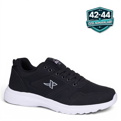 X-STEP_M_SPOR_020_A SİYAH_BEYAZ_42-44_NUMARA