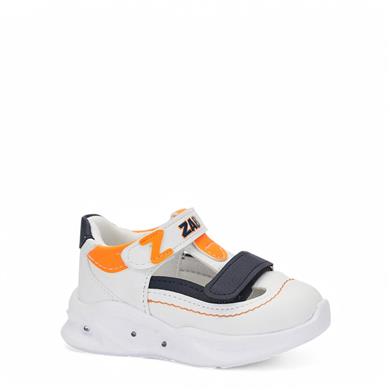 ZABY_B_SAND_4022 BEYAZ_TURUNCU