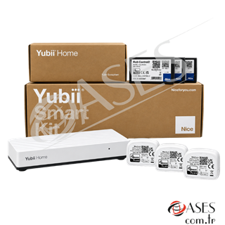 Nice Yubii Sun-Light Kit EU ZW Akıllı Panjur ve Tente Kontrol Seti – Home Lite + 3 Alıcı,6193