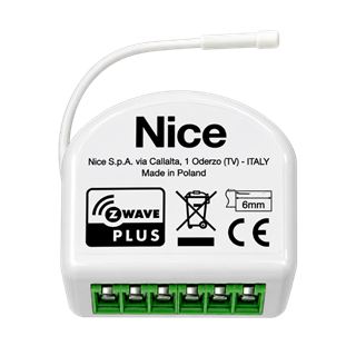 Nice Yubii Z-Wave ON/OFF Akıllı Kontrol Modülü – 8A Aç/Kapat Anahtarlama Rölesi