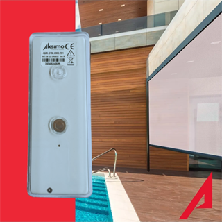 Aksimo 1 Kanallı Panjur Kumandası (ASM-101 Uyumlu)