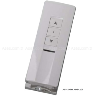 Aksimo 1 Kanallı Panjur Kumandası (ASM-101 Uyumlu)
