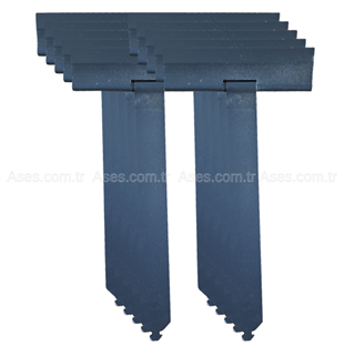 Kepenk Çelik Askısı 150 mm (10 Adet) Boyalı Çelik Askı