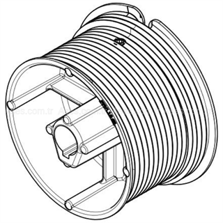 Seksiyonel Kapı Tamburu (NL18L) Sol Tambur (1 Adet)