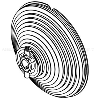 Seksiyonel Kapı Giyotin Tamburu VL18R (Sağ 1 Adet)