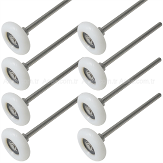 Seksiyonel Kapı Uzun Tekerlek 2x11mm L=193mm (8 Adet)