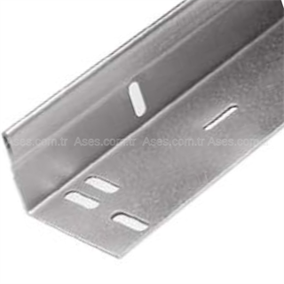 Seksiyonel Kapı Düşey L Ray 90x62x2mm (5 mt)