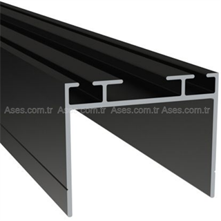 Seksiyonel Alüminyum Baza Profil ALT/ÜST 3500mm