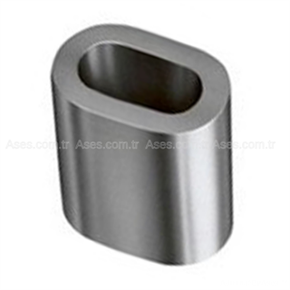 Çelik Halat Pres Yüksüğü 4mm Alüminyum Yüksük