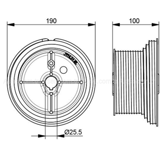Seksiyonel Tamburu HL54 (Takım) Endüstriyel Yedek Parça
