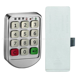 Pilli Şifreli Standalone Kabin Kilidi