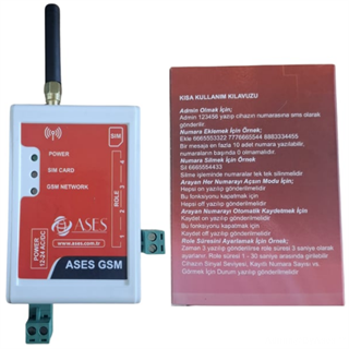 A-1 Gsm Telefonla Kapı Açma Modülü
