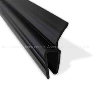 Yan Sızdırmazlık Contası, Sert Pvc, Siyah 5050mm
