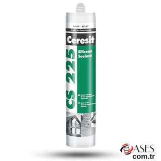 Ceresit CS 225 Silikon (Beyaz) 280 g – İç ve Dış Mekan Uyumlu İzolasyon Mastiği