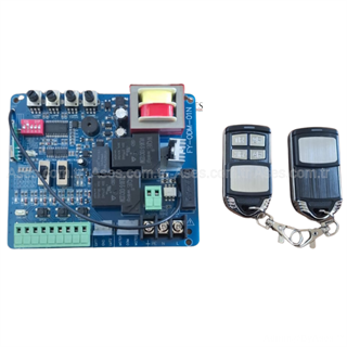DMR AC 220V Yana Kayar Kapı Motor Kontrol Kartı (2 Kumandalı)