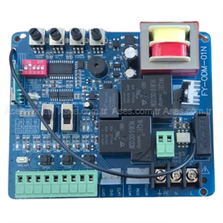DMR AC 220V Yana Kayar Kapı Motor Kontrol Kartı (2 Kumandalı)