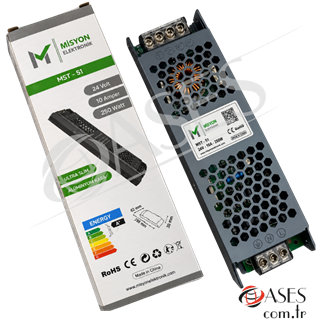 Misyon 24V 10A 250W Metal Kasa Güç Kaynağı – Trafo