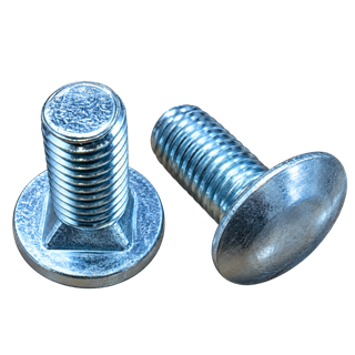 Seksiyonel Kapı Cıvatası – M8 × 15 mm, Yuvarlak Başlı Konik Dip Kare Kilitli, 750 Adet