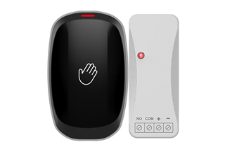 Kontal PES-Pilli Kablosuz Alıcılı El Sensörü Siyah