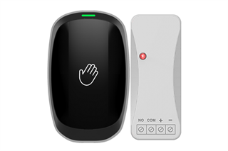 Kontal PES-Pilli Kablosuz Alıcılı El Sensörü Siyah