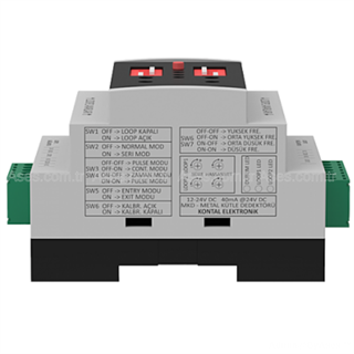 Kontal MKD–1 ve 2 Kanallı Metal Kütle Dedektörü (Loop Sensör)