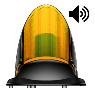 Kontal SFL LED Sesli Flaşör Lamba (12~220 Volt)