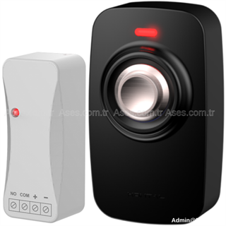 Kontal KB-1 Kablosuz Buton + Pesa Alıcı (Siyah)