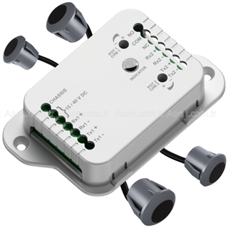 Kontal CAF2S 4 Gözlü Cam Kapı Fotoseli