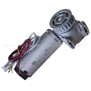 Masspro Otomatik Kapı Motoru DC 24V/100W (Kasnak Dahil)