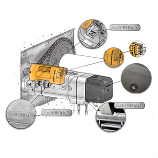 Nice (ACM) TİTAN SİDE 600 Endistriyel Kepenk Motoru