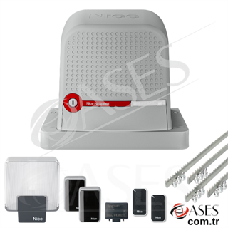 Nice Robus 600 HS Hızlı Yana Kayar Kapı Motoru (Kit Paket)