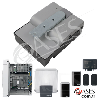 Nice S-FAB 2124 Dairesel Kapı Motoru (Tek Motorlu Kit)